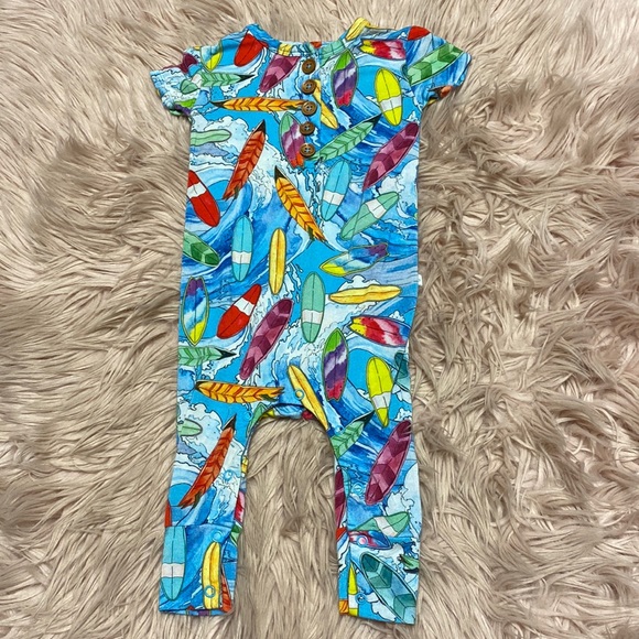 Posh Peanut Surfer Romper - Picture 1 of 5
